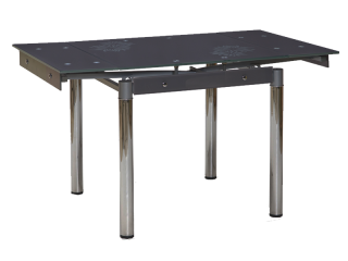Стол стеклянный раскладной Signal GD-082 фиолетовый