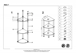 REG-7 стеллаж HALMAR