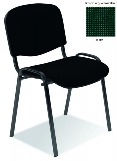 ISO кресло HALMAR  , С 32 черно-зеленый