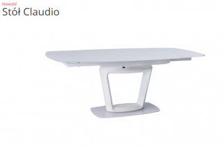 Стол раскладной Signal Claudio 140(200)X100 белый