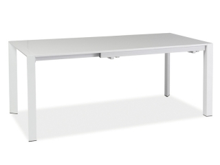 Стол раскладной Signal Lugano 130(250)X90 белый