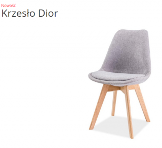 Стул Dior серый фабрика Signal
