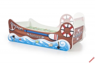 Кровать BOAT Halmar мультиколор