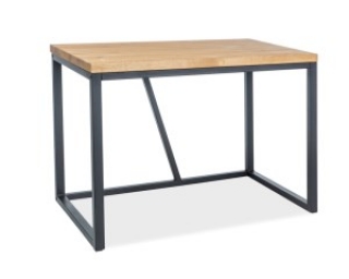 Новинка!Стол письменный Signal Silvio 110X60X75 Дуб Черный