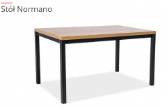 Cтол обеденный Signal Normano LITY 150x90 дуб черный