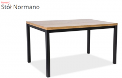 Cтол обеденный Signal Normano LITY 180x90 дуб черный