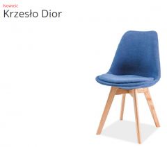 Стул Dior синий фабрика Signal