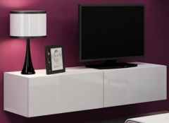 VIGO тумба ТВ 140 белый-белый глянец CAMA