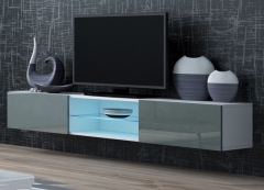 VIGO тумба ТВ GLASS белый-серый глянец CAMA