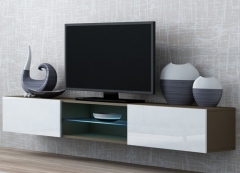 VIGO тумба ТВ GLASS латте-белый глянец CAMA