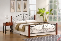 Двуспальная кровать Halmar Violetta 140-200