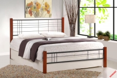 Кровать Halmar VIERA 140-200 Antique Cherry