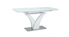 Новинка! Стол обеденный Signal Faro 120(160)X80 Белый