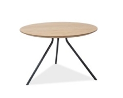 Новинка! Журнальный столик Signal Toto  60X60 дуб / черный