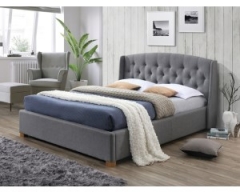 Кровать Signal Hampton 160х200 серый
