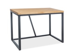 Новинка!Стол письменный Signal Silvio 110X60X75 Дуб Черный
